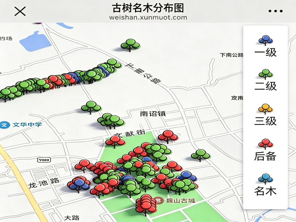 大理某县古树名木管理系统 2